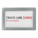 Travis Land  Belt Buckles