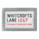 whitcrofts  lane  Belt Buckles