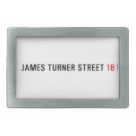James Turner Street  Belt Buckles
