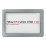 panna love patrick street   Belt Buckles
