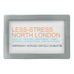 Less-Stress nORTH lONDON  Belt Buckles