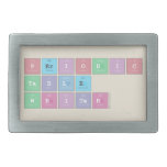 Periodic
 Table
 Writer  Belt Buckles