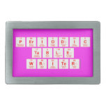 Periodic
 Table
 Writer  Belt Buckles