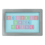 Periodic
 Table
 Writer  Belt Buckles