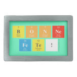 bonne
 fete!  Belt Buckles