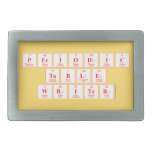 Periodic
 Table
 Writer  Belt Buckles