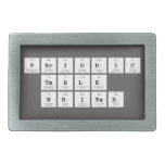 Periodic
 Table
 Writer  Belt Buckles