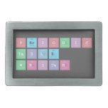 Periodic
 Table
 Writer  Belt Buckles
