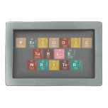 Periodic
 Table
 Writer  Belt Buckles