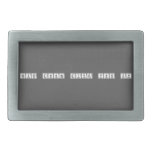 Never gonna give you up  Belt Buckles
