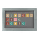 Periodic
 Table
 Writer  Belt Buckles
