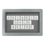 Periodic
 Table
 Writer  Belt Buckles