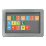 Periodic
 Table
 Writer  Belt Buckles