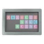 Periodic
 Table
 Writer  Belt Buckles