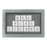 MEG
 NICKU
 AVENIDO  Belt Buckles
