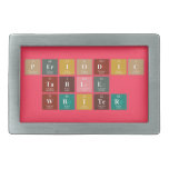 Periodic
 Table
 Writer  Belt Buckles