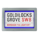 GOLDILOCKS GROVE  Belt Buckles