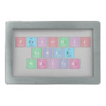 Periodic
 Table
 Writer  Belt Buckles