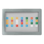 A B C D E F G
 H I J K L M N
 O P Q R S T U
 V W X Y Z ! ?  Belt Buckles