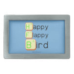 Happy
 Flappy
 Bird  Belt Buckles