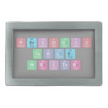 Periodic
 Table
 Writer  Belt Buckles