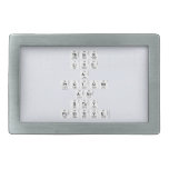 Think 
 like 
 a 
 protone 
 And 
 stay 
 positive  Belt Buckles