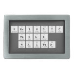 Periodic
 Table
 Writer  Belt Buckles