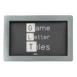 Game
 Letter
 Tiles  Belt Buckles