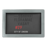 ---sshhhh! FLORAMAE    VASAY   Belt Buckles
