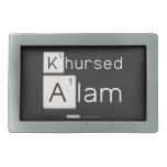 Khursed
 Alam  Belt Buckles