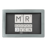 MR
 BAHMAN
 3VEN  Belt Buckles