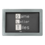 Game
 Letter
 Tiles  Belt Buckles