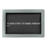  Teldarg-street  Belt Buckles