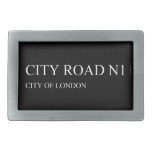 city road  Belt Buckles