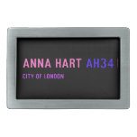 Anna Hart  Belt Buckles