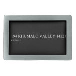 194 KHUMALO VALLEY  Belt Buckles