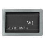 Your Name Street  Belt Buckles
