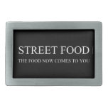 Street food  Belt Buckles