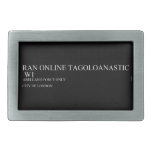 RAN ONLINE TAGOLOANASTIC   Belt Buckles