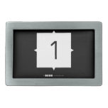 1  Belt Buckles
