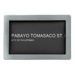 pabayo tomasaco st.  Belt Buckles