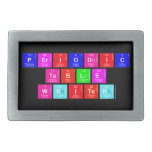 Periodic
 Table
 Writer  Belt Buckles