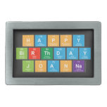 Happy
 Birthday
 Joanna  Belt Buckles
