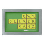 OWY
 OLIVER
 RANZ  Belt Buckles