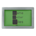 Game
 Letter
 Tiles  Belt Buckles