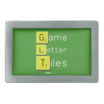 Game
 Letter
 Tiles  Belt Buckles
