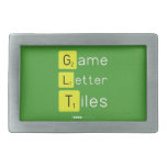 Game
 Letter
 Tiles  Belt Buckles