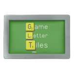 Game
 Letter
 Tiles  Belt Buckles