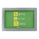 Game
 Letter
 Tiles  Belt Buckles