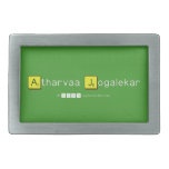 Atharvaa Jogalekar  Belt Buckles